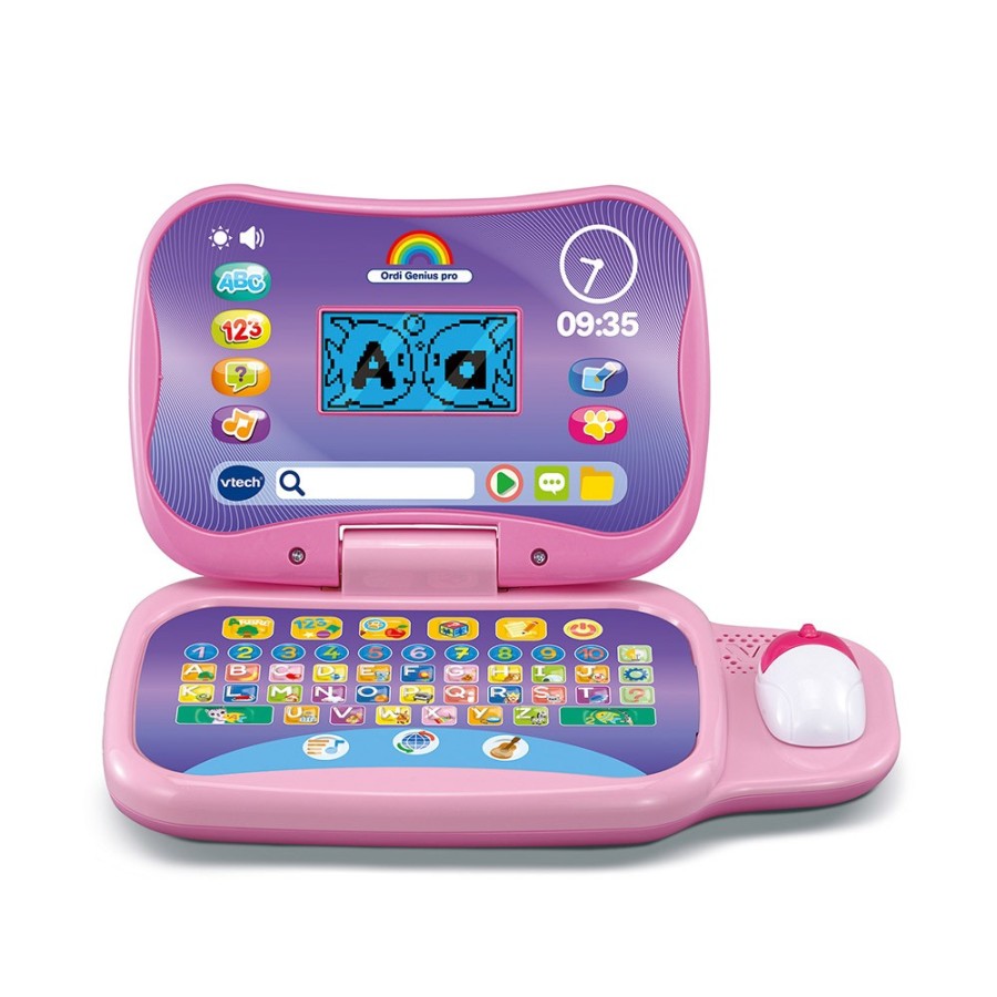 Jouets 3-6 Ans VTech  | Ordi Genius Pro Rose